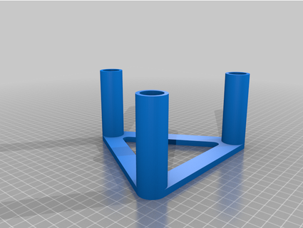 basic filament holder newlife1025 3d print model - Mito3D