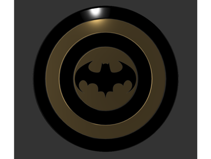 batman bouclier dylan3dprint 3d print model - Mito3D
