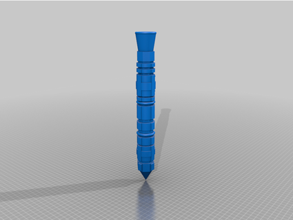 custom sith lightsaber hilt fettcollects 3d print model - Mito3D