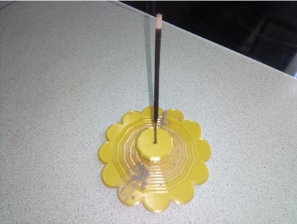 flower incense stick saeid2 3d print model - Mito3D