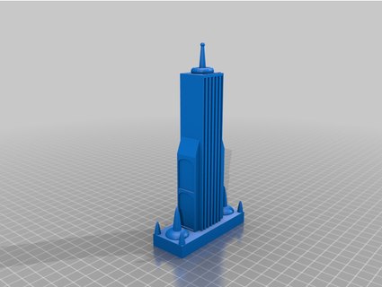 centauri tower office tower centauri369  3d print model - Mito3D
