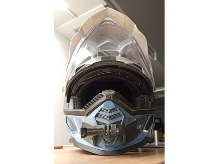 gopro montieren ls2 Pionier Helm arwopl 3d print model - Mito3D