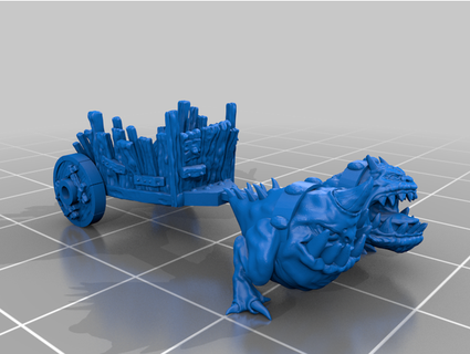 Savaş ustası squig araba mutlu haplo 3d print model - Mito3D