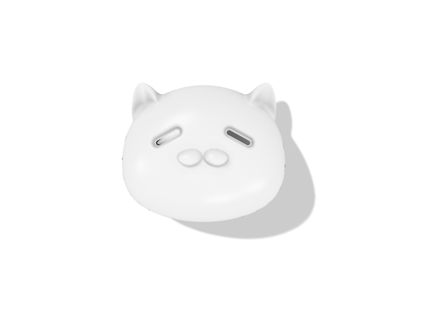 cute cat solomonlq 3d print model - Mito3D