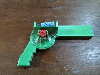 soffiatore pistola genere supamore 3d print model - Mito3D