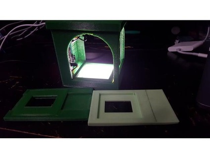 slide scanner raspbian 3d print model - Mito3D