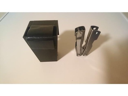 multi-tool holder belt clip petsven 3d print model - Mito3D