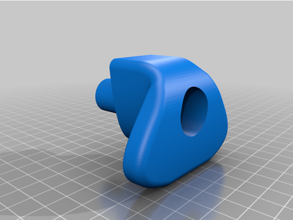 garage door handle mordon011 3d print model - Mito3D