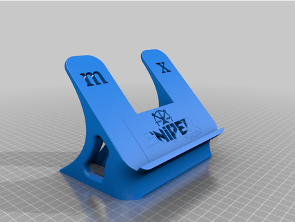 sniper mx stand 45dgr bonerfpv 3d print model - Mito3D