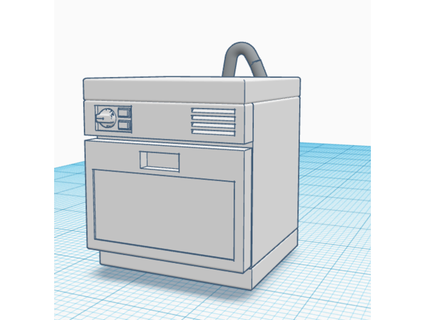 standalone dishwasher polerix 3d print model - Mito3D