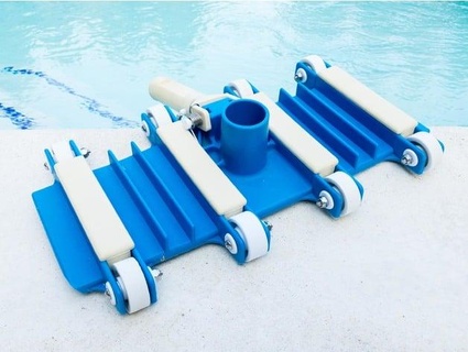 pool vacuum head - spindle roller upgrade duaneindeed 3d print model - Mito3D