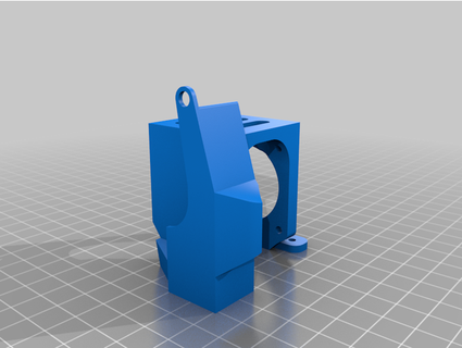 cr10 v3 fan duct diminished 7th 3d print model - Mito3D