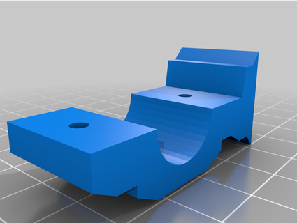 barrel rail mount ghk ak saucypantsu 3d print model - Mito3D