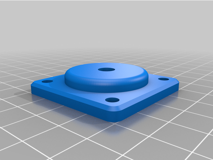 wire antenna connector support frank-fc-stl 3d print model - Mito3D