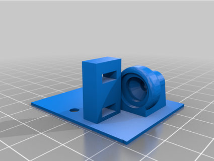 elegoo Nettuno 2 tavolozza adattatore woogerboy21 3d print model - Mito3D