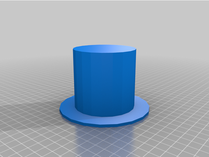 flor sombrero athenabloodgood 3d print model - Mito3D