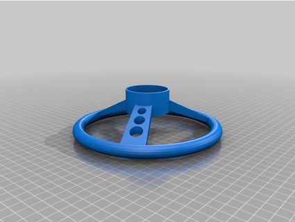grs USB bouton trou fileur pilotage roue yeuxco 3d print model - Mito3D