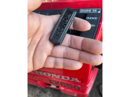 honda ex650 pull cord handle mannibarra 3d print model - Mito3D