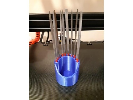 mini file holder southbaygsr 3d print model - Mito3D