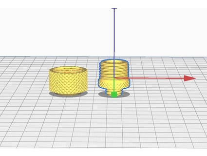 g1 4 difficile morbido tubi compressione montaggio pc acqua raffreddamento cdwriter 3d print model - Mito3D