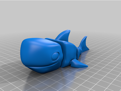 articulated little fish - pececito articulado flexi print-in-place crlwaly 3d print model - Mito3D