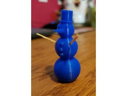 snowman bcostley 3d print model - Mito3D