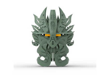 pleines dents masque création rothanak 3d print model - Mito3D
