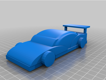 super carro foco 3d print model - Mito3D