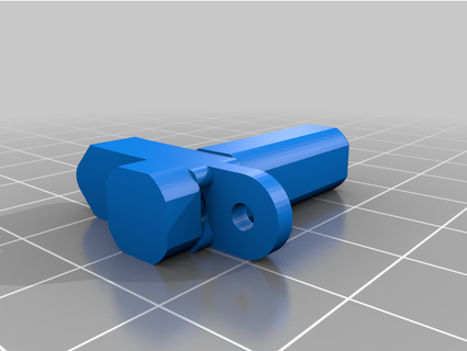 Tekerlek kilidi mekanizma Carnyrex nerf Lazer 3d print model - Mito3D