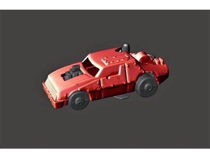 thunder road car - game token 3d scan bigmrtong 3d print model - Mito3D