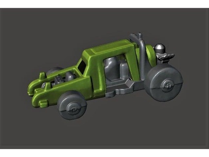thunder road buggy - game token 3d scan bigmrtong 3d print model - Mito3D