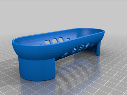 jabón soporte charlieelcazador 3d print model - Mito3D