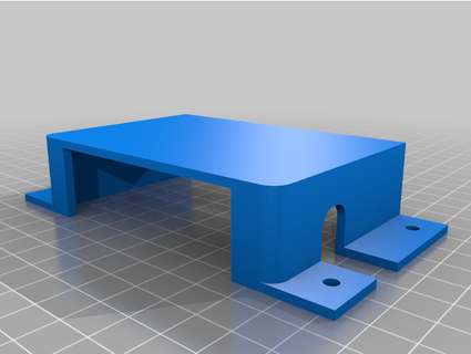 d-link switch under-desk mount selexin 3d print model - Mito3D