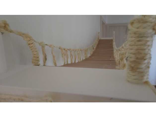 ponte gato pont derramar bate papo aragus200 3D print model - Mito3D