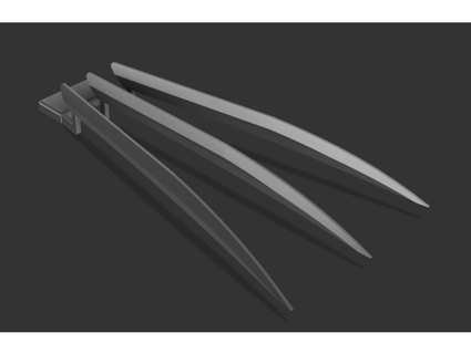 Wolverine x23 pençeler dylan3dprint 3d print model - Mito3D