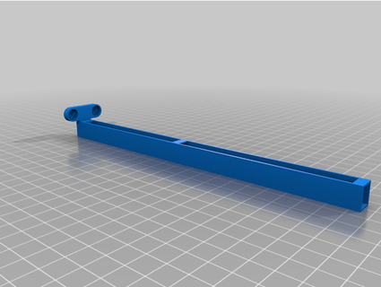 köpük kesici basılı kılavuz bar güç fiş gromet eriyen samanlar 3d print model - Mito3D