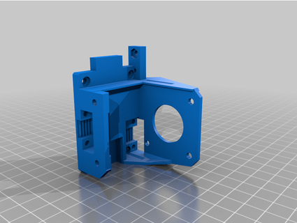 lgx ff extruder mount vcore3 ratrig printer luk123 3d print model - Mito3D