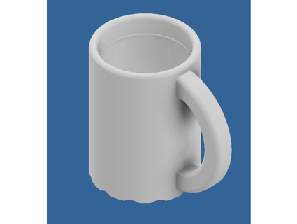 greedy mug pythagorean maregan 3d print model - Mito3D