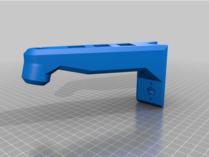 Filament Halter Unterstützung ratrig vcore Drucker Hand erforderlich abschrauben Nuss luk123 3d print model - Mito3D