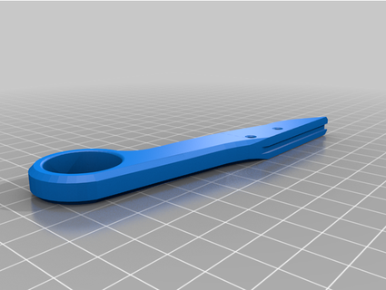 reversed handle azazel29 3d print model - Mito3D
