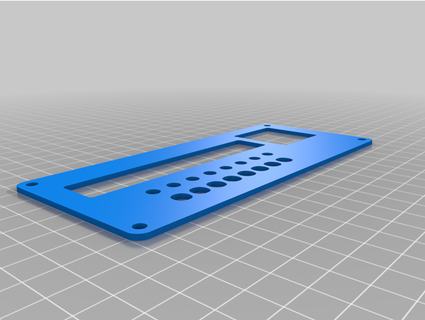 sim racing dashboard alvaroalea face button mod jeburroughs 3d print model - Mito3D