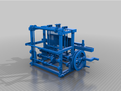 meaving loom szrock0 3d print model - Mito3D