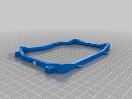 sofle v1 hi-pro case underglow llampwall 3d print model - Mito3D