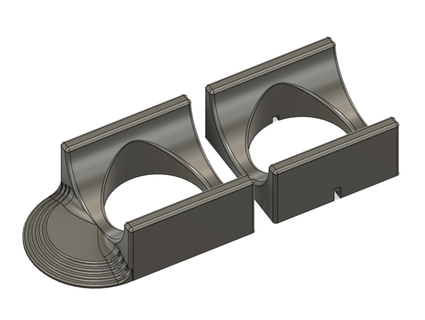 tüp Kulp destek merdiven Formicarium 16 20 mm çap karınca Çiftlik oyna 3d print model - Mito3D