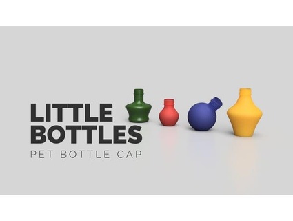 tiny bottles pet bottle cap size vikram31 3d print model - Mito3D