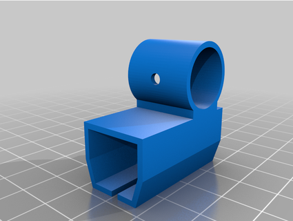corner tulle holder zebster pasha 3d print model - Mito3D