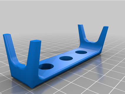 test push button stand texasbelle 3d print model - Mito3D