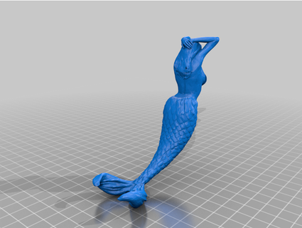 mermaid dnicolalde314 3d print model - Mito3D