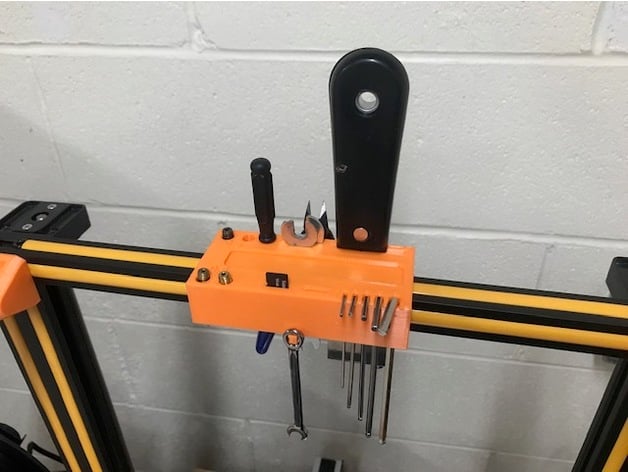 tool holder cr10 ender 3 steveost 3D print model - Mito3D