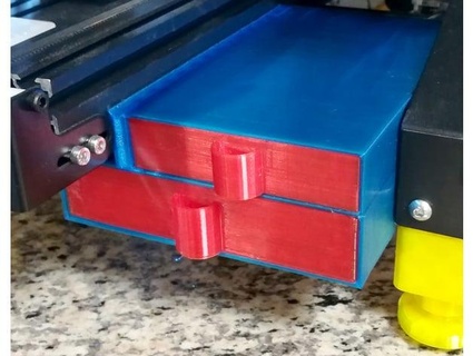ender 3 pro 2 drawer unit squirtingplastic 3d print model - Mito3D